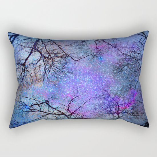 Sky dreams. Serial. Blue Rectangular Pillow