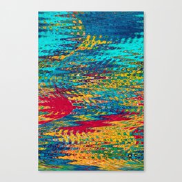 Multi Colored Wave Canvas Print