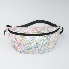 Colorful lines Fanny Pack