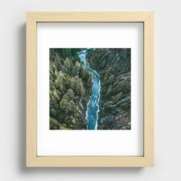 A River Runs Through it  Recessed Framed Print