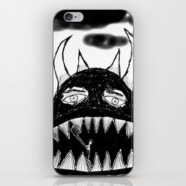 Even monsters need friends 3 iPhone Skin