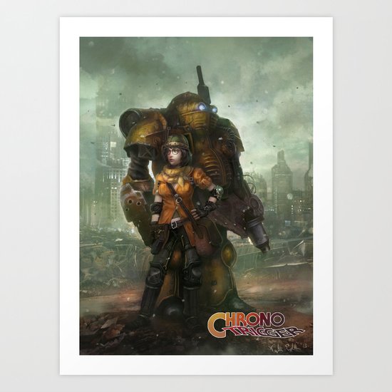 Partners in Time Art Print
