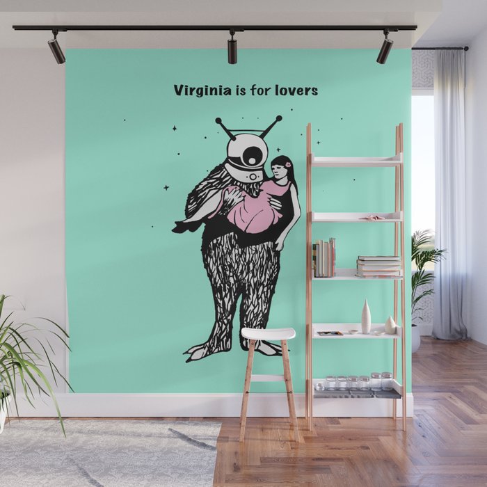 Virginia is for Lovers Wall Mural