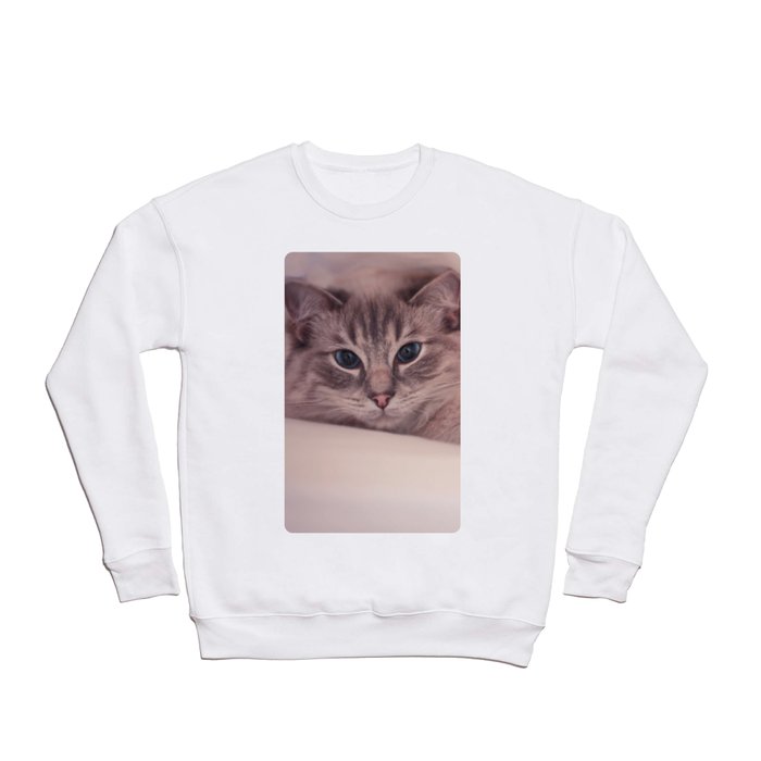 Cat Under The Covers Crewneck Sweatshirt