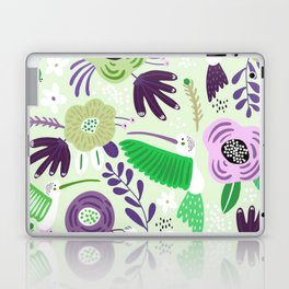 Colibri Birds and Flowers 3 Laptop Skin