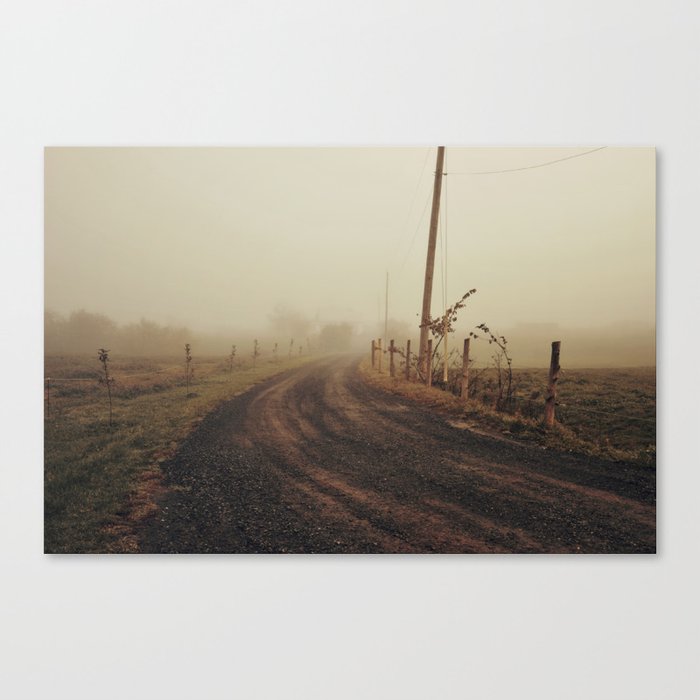 Foggy Morning Canvas Print