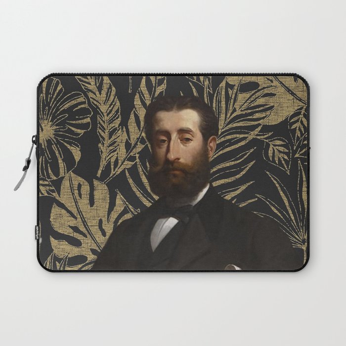 Keep Calm and Be a Gentleman Laptop Sleeve