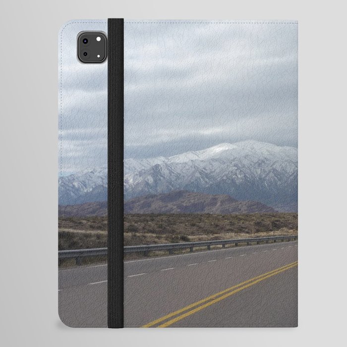 Argentina Photography - Road Going Beside Big Mountains iPad Folio Case