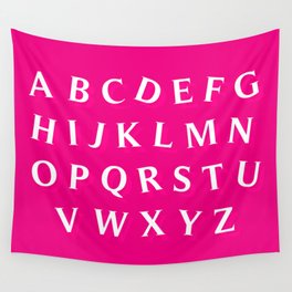 LETTERS (TEACHERS STYLE) Wall Tapestry