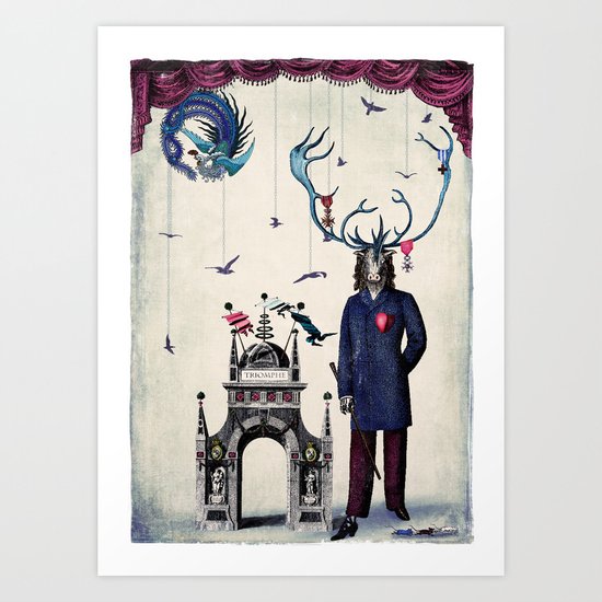 the emperor's new clothes Art Print