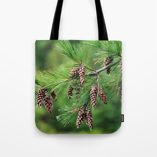 Pine cones Tote Bag