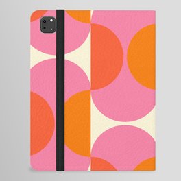 Capsule Sixties iPad Folio Case | Digital, Color, Orange, Hippie, Happy, Pattern, Abstract, Curated, Geometric, Colorful 