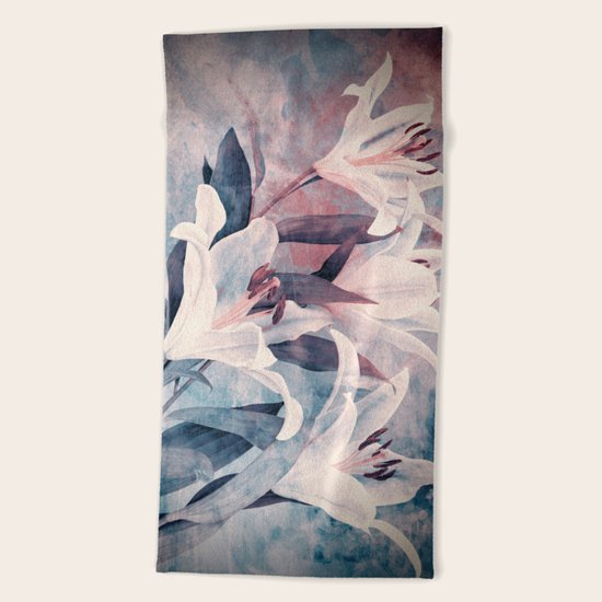 FLOWERS Beach Towel