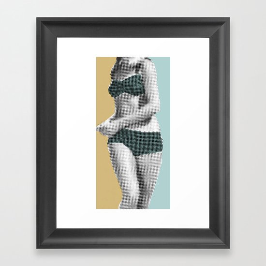 xerographic record Framed Art Print