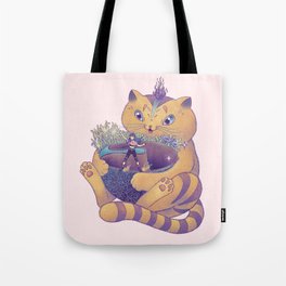 Quads on Cats Tote Bag