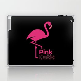 Pink Cutie Flamingo Bird Laptop Skin
