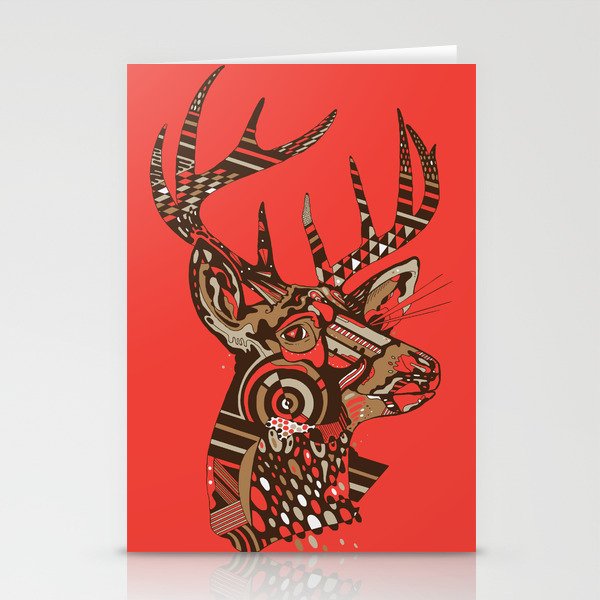 ROAD KILL ~ RED Stationery Cards