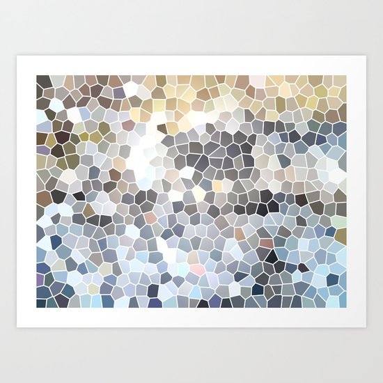 Mosaic Art Print