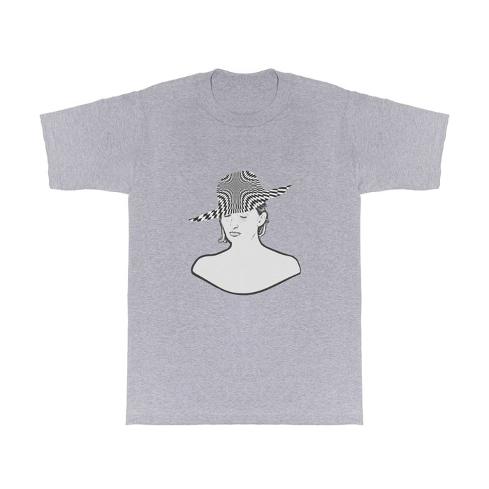 Lady with Hat-10 T Shirt