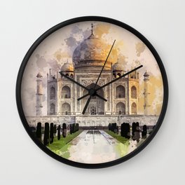 Taj mahal Wall Clock