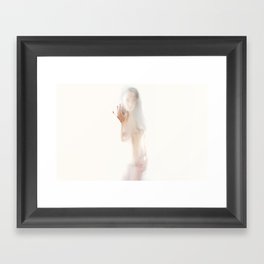 Jessica - Nude Model Fine Art Framed Art Print