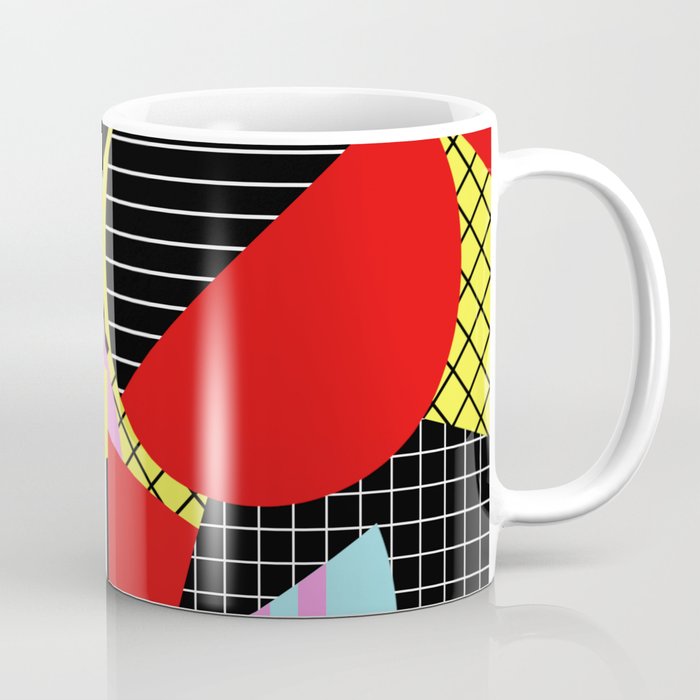 Retro Geometry - Geometric, abstract, bold design Coffee Mug