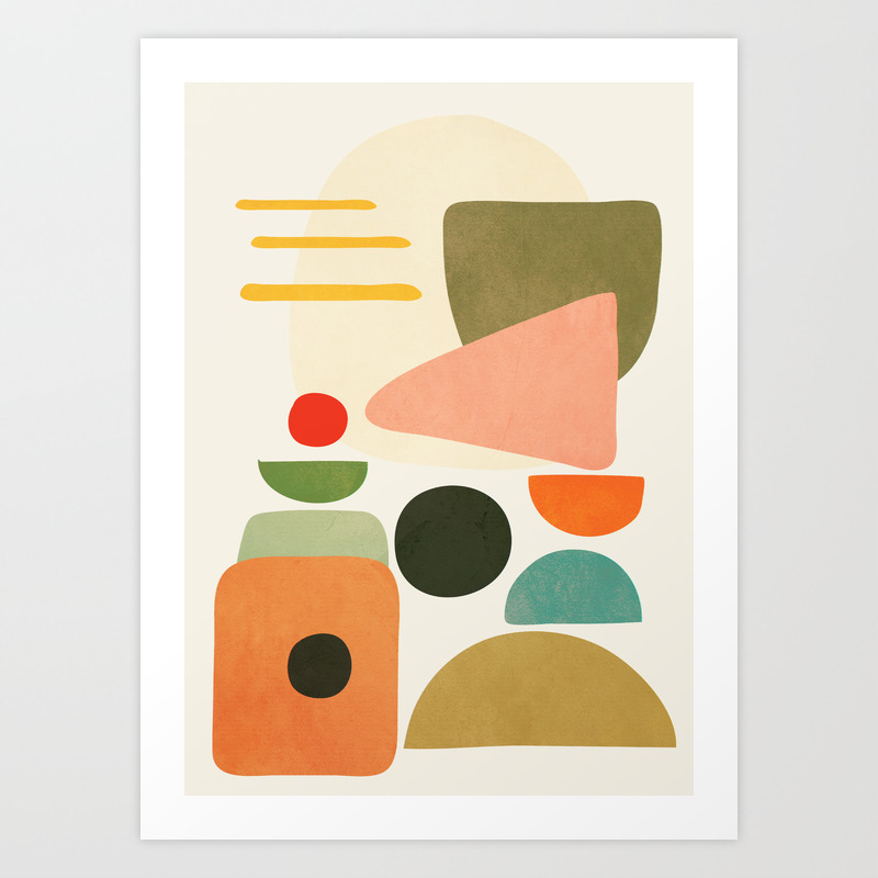 Modern Abstract Art 71 Art Print By Cityart7 Society6