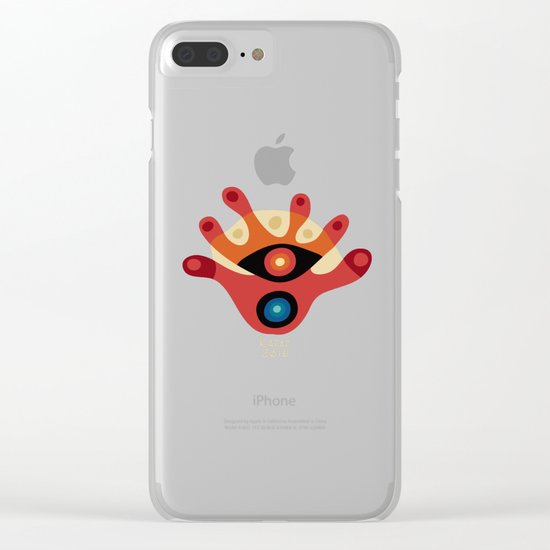 Wobbly Life Clear iPhone Case