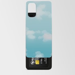 Beautiful Blue Sky with clouds Android Card Case
