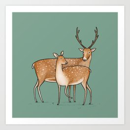 My Deer Art Print