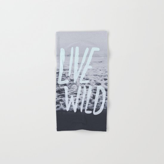 Live Wild: Ocean Hand & Bath Towel