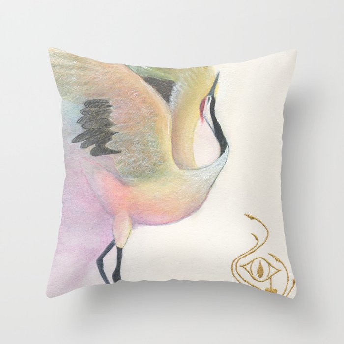 Winds of the Heart Throw Pillow