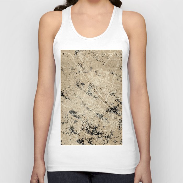 Vienna, Austria - Vintage City Map Tank Top