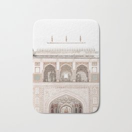 India PosterV Bath Mat | Beigeposter, Photographyposter, Minimalistposter, Pastelposter, Bohoposter, Romanticposter, Indiaposter, Bedroomposter, Photo, Seaposter 