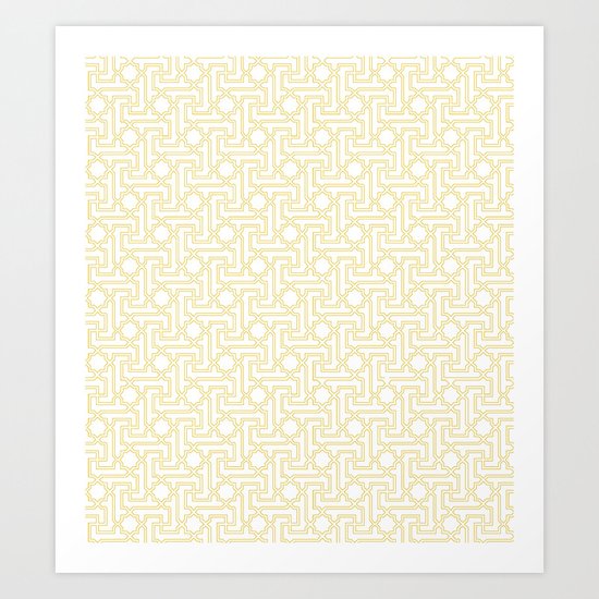 Textile Inspired Art Print