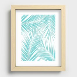 Palm Leaves Pattern Dream #2 #tropical #wall #decor #art #society6 Recessed Framed Print