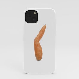 ugly fruits - crooked carrot iPhone Case
