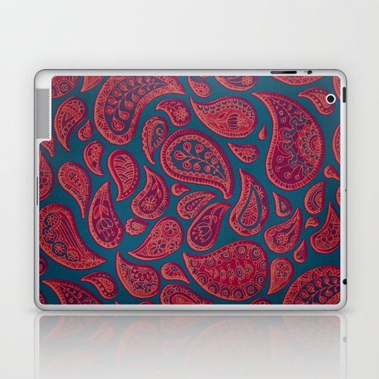 Paisley Doodles Laptop & iPad Skin