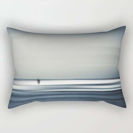 sea + surfer abstract Rectangular Pillow