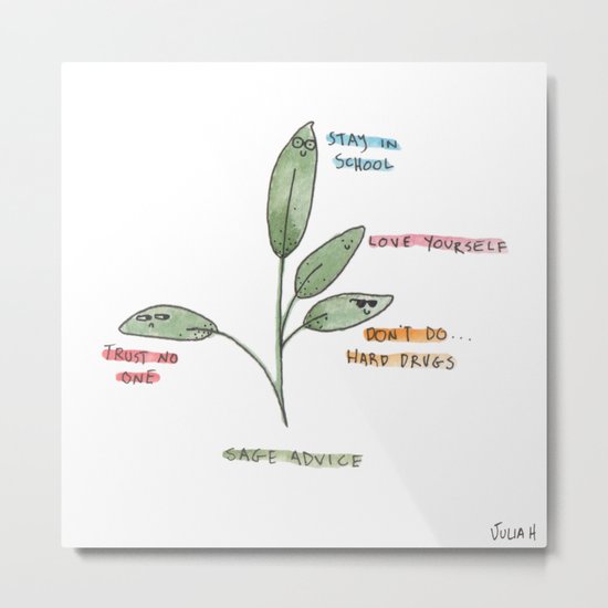 Sage Advice Metal Print