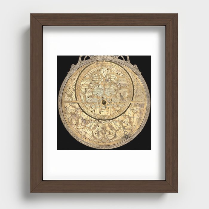 Astrolabe Recessed Framed Print