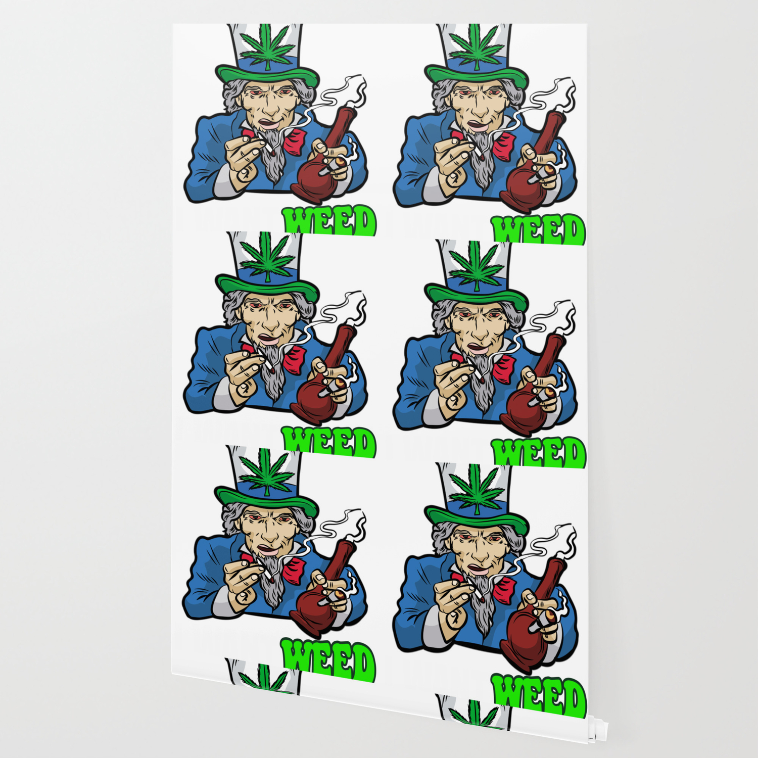 I Want Weed Smoking Joint Bong Grass 420 Dope Pot Wallpaper By