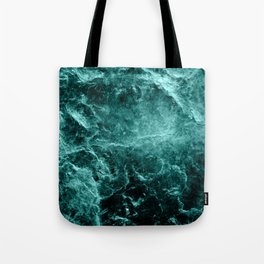 Enigmatic Deep Green Marble #1 #decor #art #society6 Tote Bag