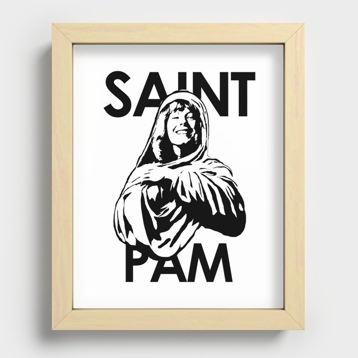Saint Pam Miss Pamela Des Barres Groupie Recessed Framed Print