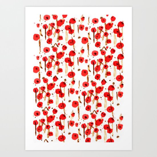 Début du printemps Art Print