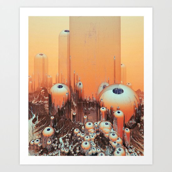 SUBSTRATE (everyday 10.31.16) Art Print