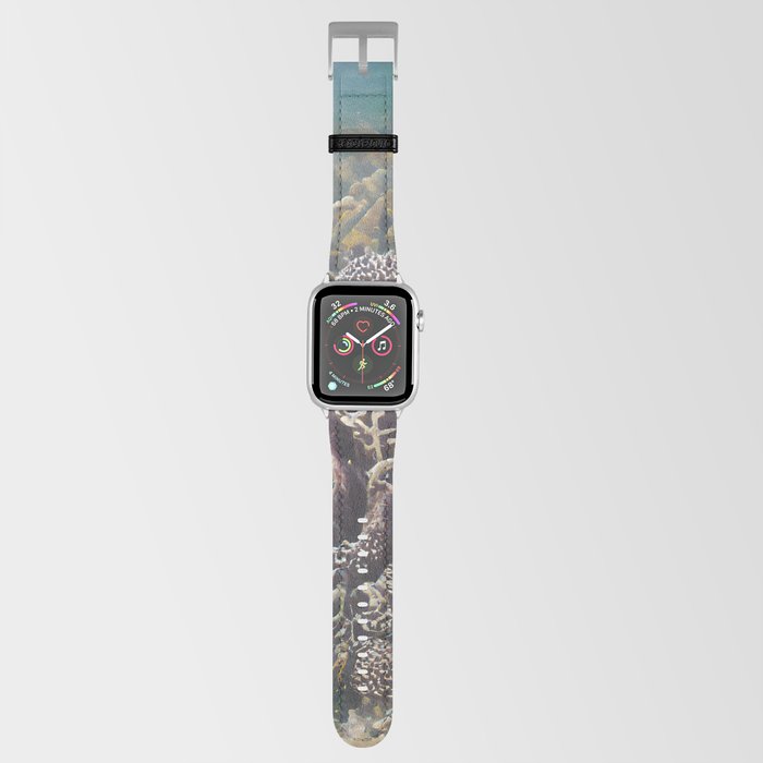Coral Reef Abstract Aesthetic No5 Apple Watch Band