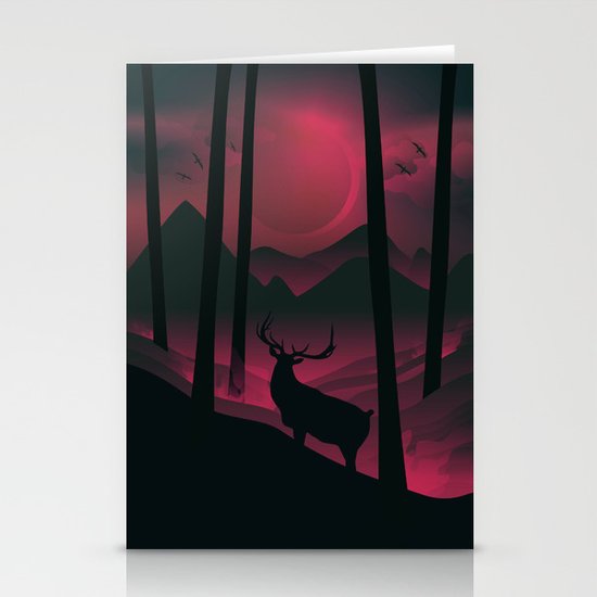 Eclipse Stationery Cards