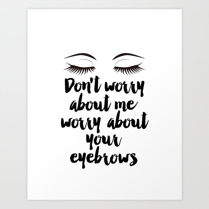 Beauty Room Decor,Eyebrows on Fleek, Makeup Printable ...