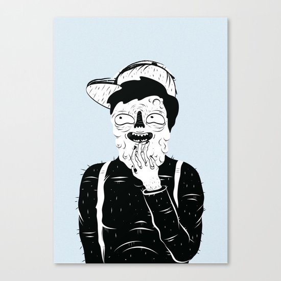 Weird Kid Canvas Print